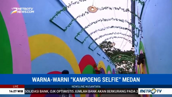 Warna-warni 'Kampoeng Selfie' Medan