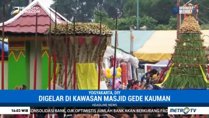 Keraton Yogyakarta Gelar Grebeg Maulud