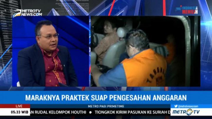 Maraknya Praktek Suap Pengesahan Anggaran