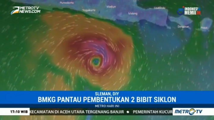 BMKG Imbau Warga Aceh dan NTT Waspadai Dua Bibit Siklon Baru
