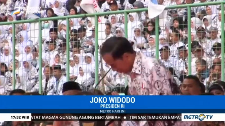 Hormat Presiden untuk Guru