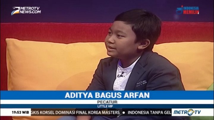 Aditya Jadi Pecatur Termuda Indonesia di GM Eugenio Torre 2016