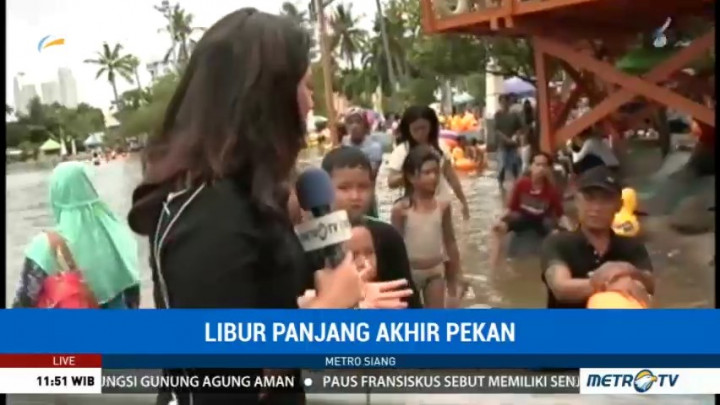 Hari Terakhir Libur Panjang, Ancol Dipadati Pengunjung