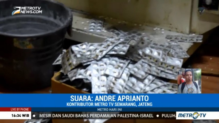 Dalam Sehari Pabrik di Semarang Ini Hasilkan 4 Juta Butir Pil PCC