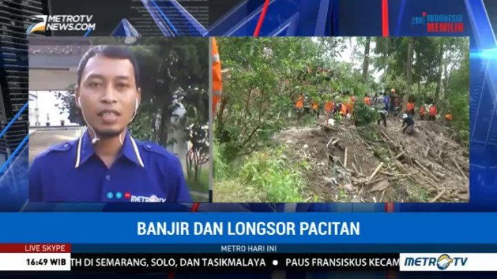 Masa Tanggap Darurat Bencana Pacitan Diperpanjang
