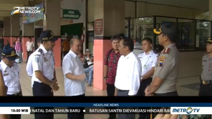 Kemenhub Cek Persiapan Angkutan Natal dan Tahun Baru