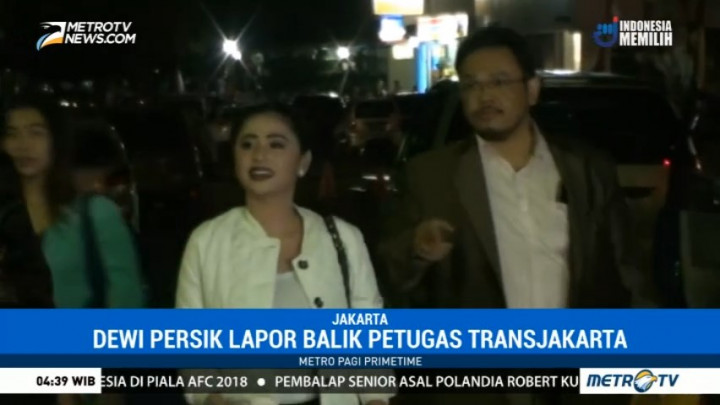 Dewi Perssik Laporkan Balik Petugas TransJakarta
