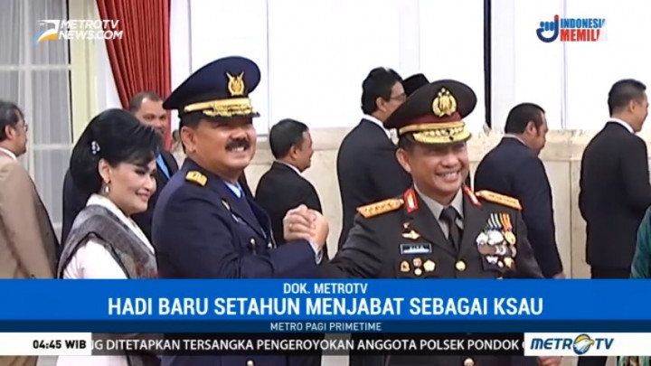 Dicalonkan Jadi Panglima TNI, Ini Rekam Jejak Marsekal Hadi Tjahjanto