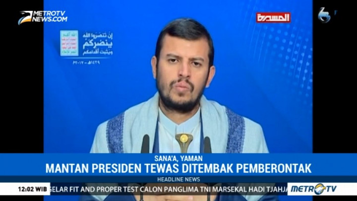 Pemimpin Houthi Sampaikan Sukacita Atas Kematian Mantan Presiden Yaman