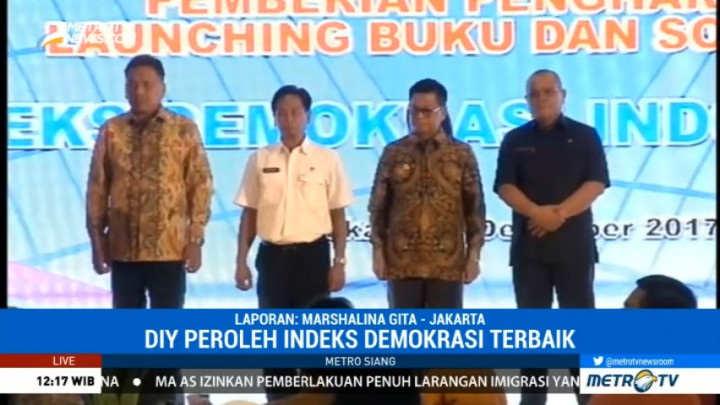 Empat Provinsi Masuk dalam Kategori Demokrasi Baik