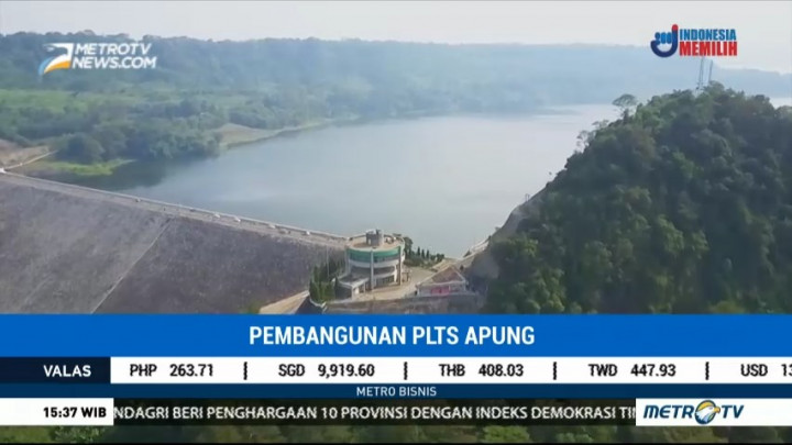 Pembangunan PLTS Apung Pertama di Indonesia Segera Dimulai