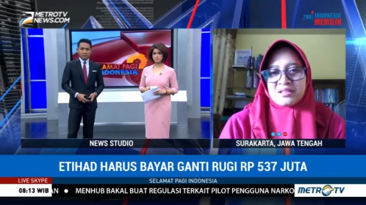 Tolak Penyandang Difabel, Hakim Putuskan Etihad Airways Bersalah