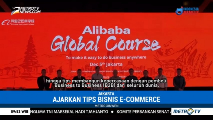 Alibaba Gelar Seminar E-Commerce di Jakarta