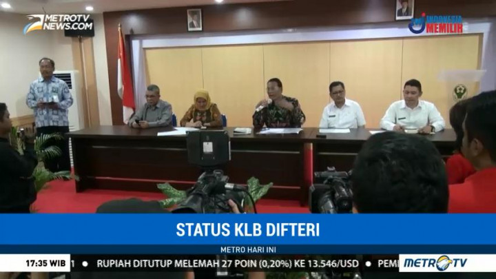 KLB Difteri, Kemenkes akan Gelar Imunisasi Serentak