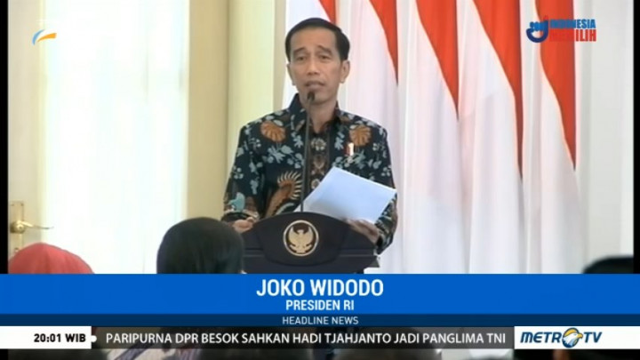 Jokowi Sentil Penggunaan Anggaran yang Tak Efisien