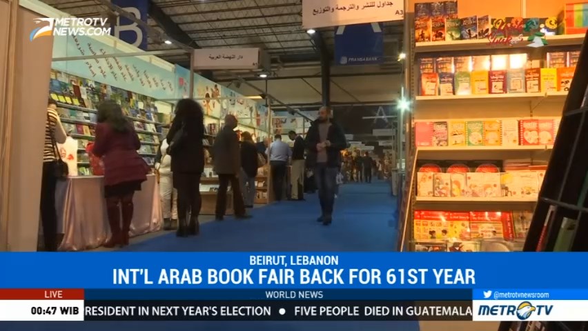 International Arab Book Fair Back for 61st Year