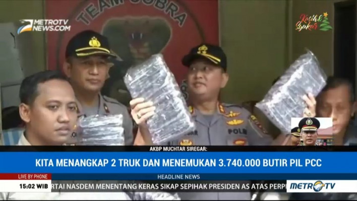3,7 Juta Pil PCC di Kotawaringin Dikirim dari Jakarta