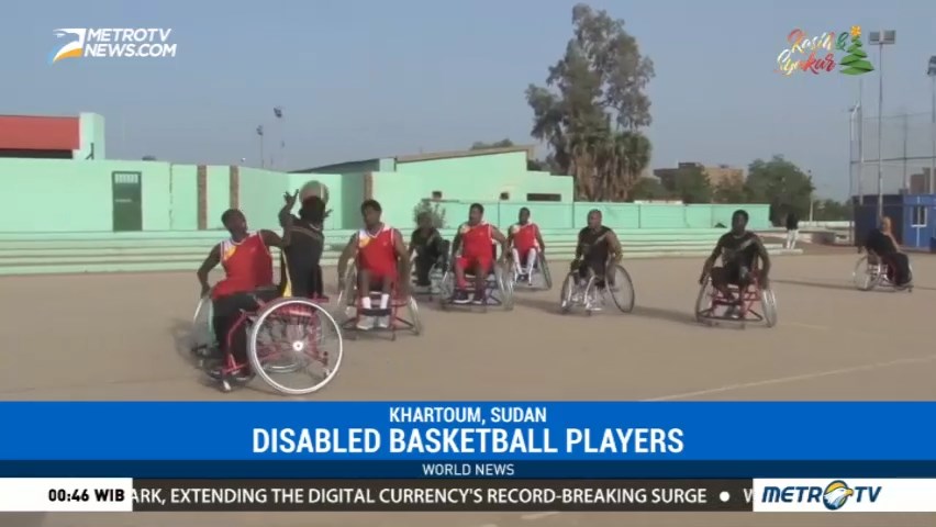 Sudan Disabled Basketball Players
