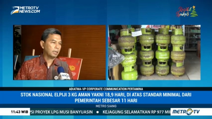 Pertamina: Kebutuhan Elpiji 3 Kg Meningkat Karena Pengunaan tak Tepat Sasaran