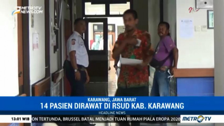 RSUD Karawang Rawat 14 Pasien Difteri