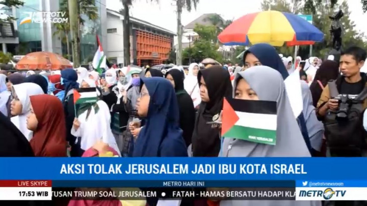 Aksi Solidaritas untuk Palestina Digelar di Semarang