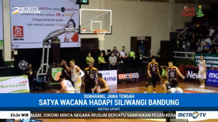 IBL 2017, Siliwangi Bandung Harus Akui Keunggulan Satya Wacana