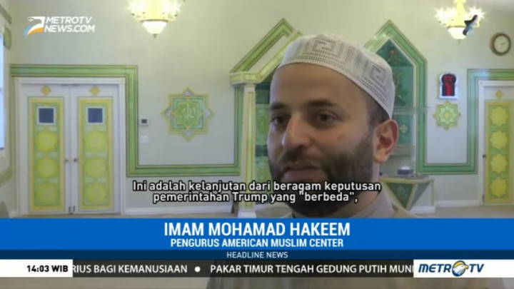 Muslim AS Kecewa dengan Keputusan Trump Terkait Yerusalem