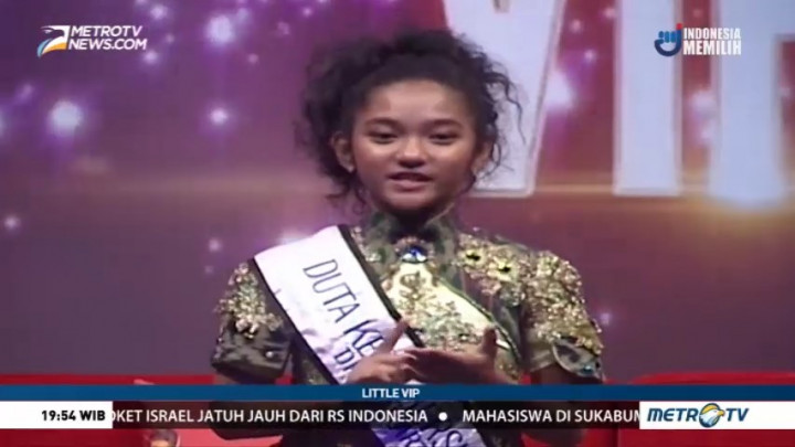 Kenalkan! Ini Trisa, Duta Kecil Bersih Narkoba DKI