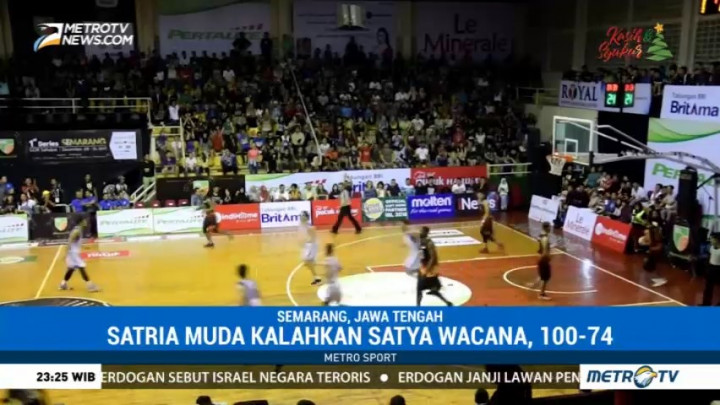 Satria Muda Pertamina Raih Kemenangan Ketiga di IBL Seri I