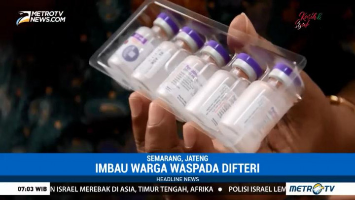 Dinkes Semarang Sediakan Vaksin Difteri