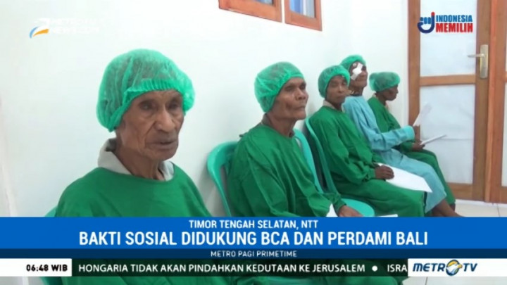 Kick Andy Foundation Bantu Penderita Katarak di Timor Tengah Selatan