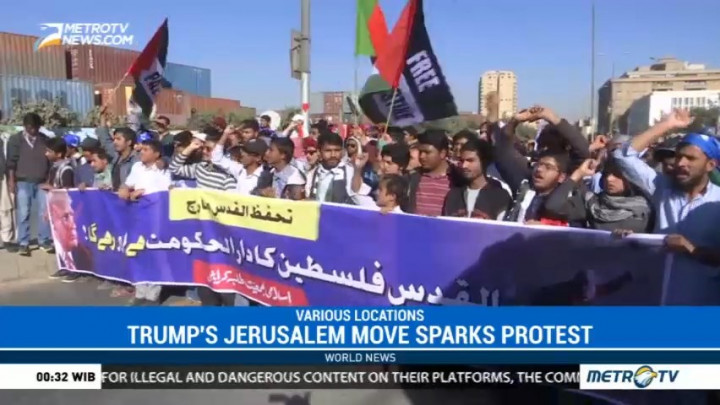Trump's Jerusalem Move Sparks Protest Across Muslim World