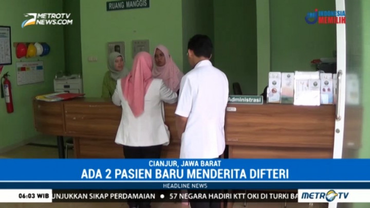 Penderita Difteri di Cianjur Bertambah