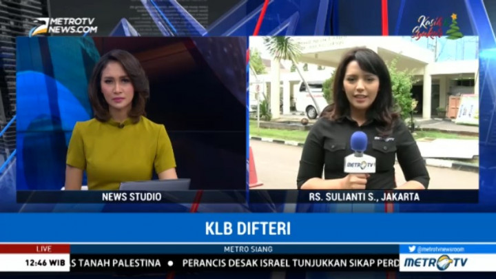 RSPI Sulianti Saroso Rawat 37 Pasien Difteri