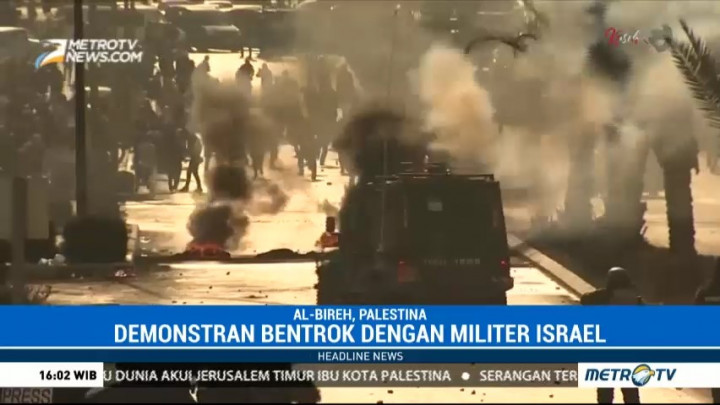 Bentrok Warga Palestina dengan Militer Israel Terus Berlanjut