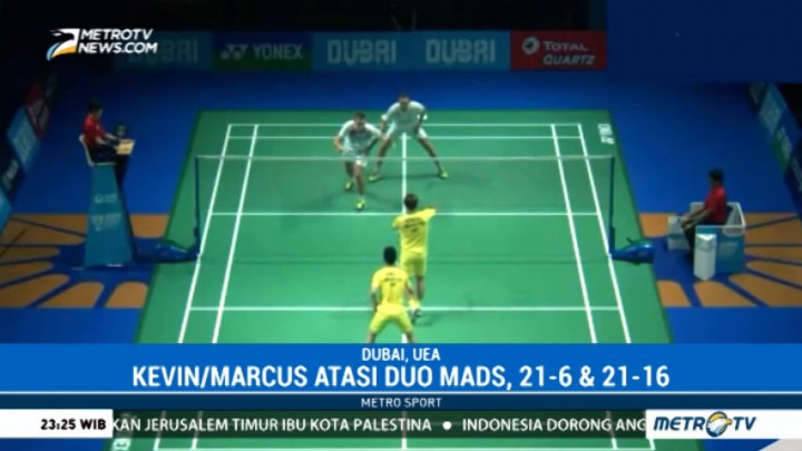 BWF Super Series Finals, Marcus/Kevin Sukses Taklukkan Duo Denmark