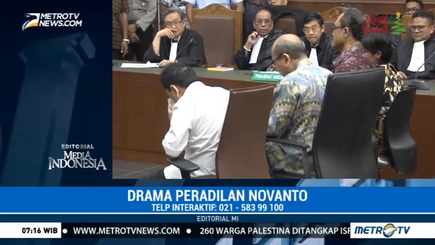 Drama Peradilan Novanto