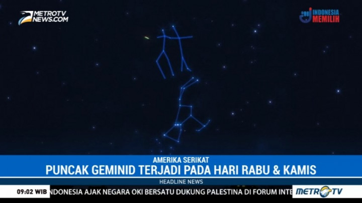 Hujan Meteor Geminid akan Terjadi Bulan Ini