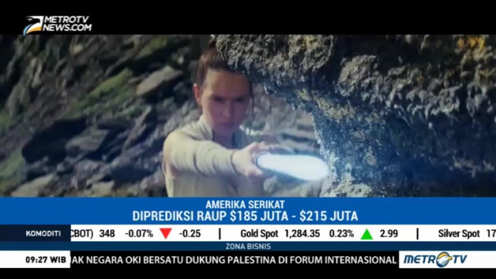'Star Wars: The Last Jedi' Ditargetkan Raup USD220 Juta di Pekan Pertama