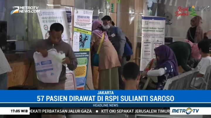 57 Pasien Difteri Dirawat di RSPI Sulianti Saroso