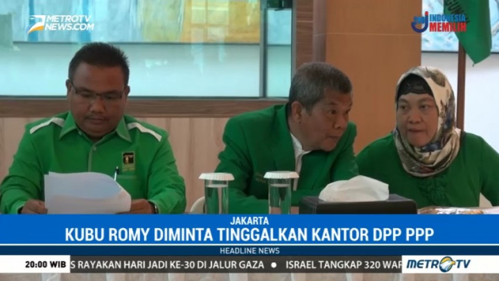PPP Djan Faridz Laporkan Pengambilalihan Kantor DPP ke Polisi