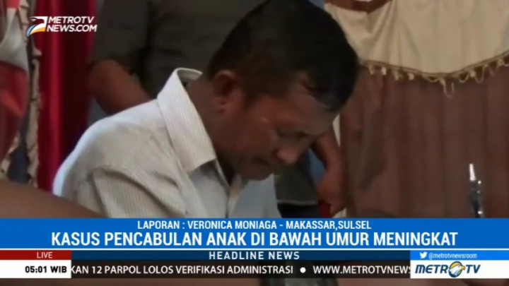 Kasus Kekerasan Seksual Terhadap Anak di Sulteng Meningkat