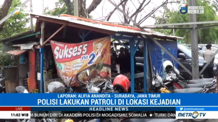 Polisi Terus Berpatroli di Lokasi Ledakan Bom Rakitan