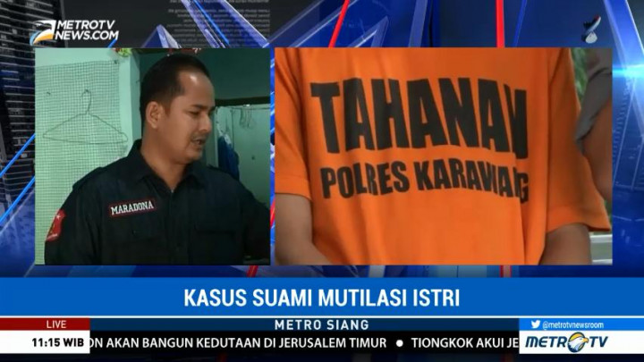 Begini Lokasi Kasus Suami Mutilasi Istri di Karawang
