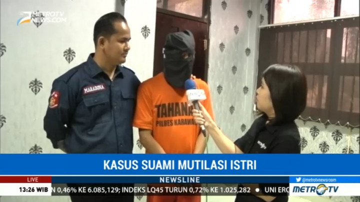 MK Mengaku Gelap Mata Hingga Tega Mutilasi Istrinya