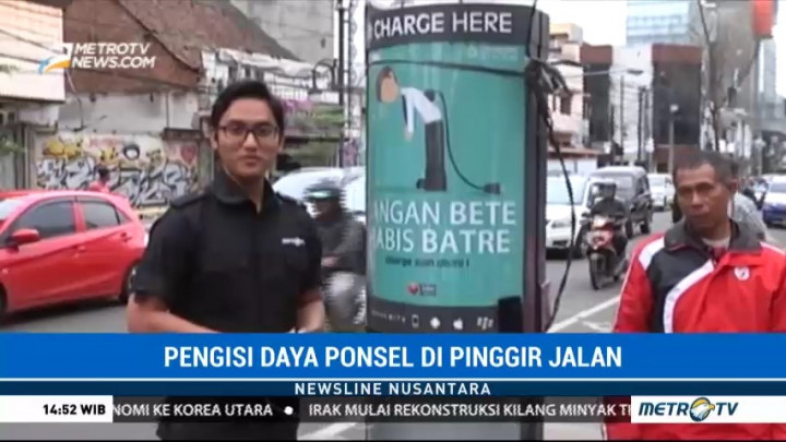 Pemkot Bandung Sediakan Charger Ponsel Gratis di Tempat Umum