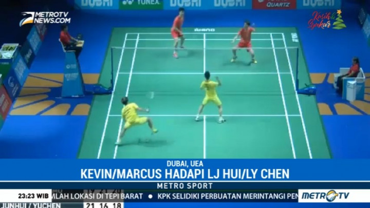 Kevin/Marcus Melaju ke ke Semi Final Super Series Finals
