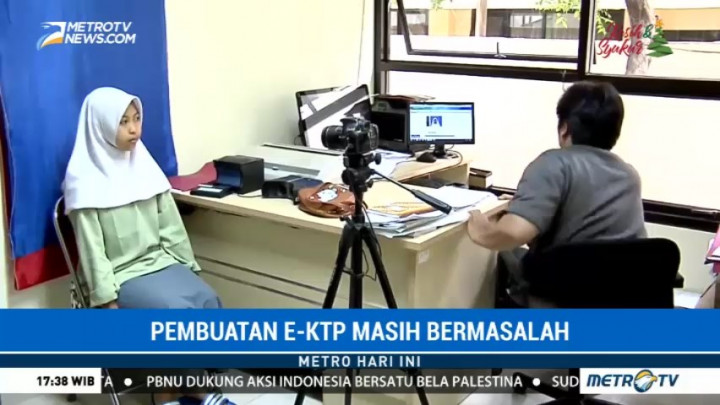 Pembuatan KTP-el Masih Bermasalah