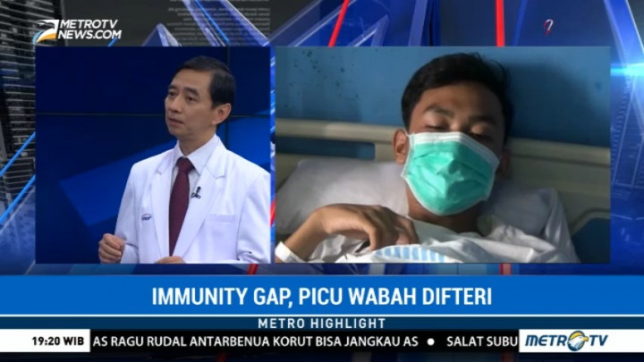 Immunity Gap Picu Wabah Difteri