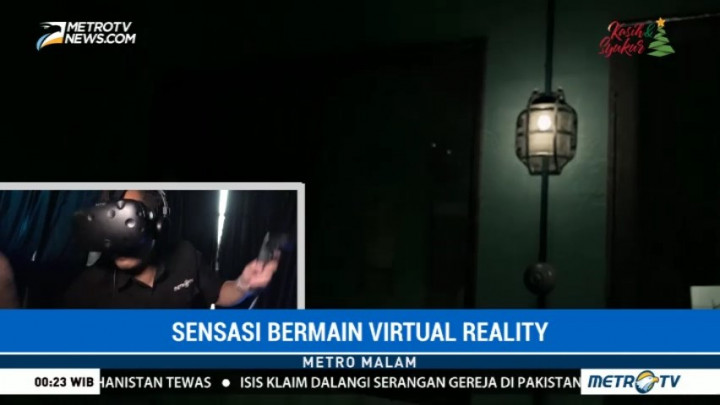 Merasakan Sensasi Bermain Games Virtual Reality